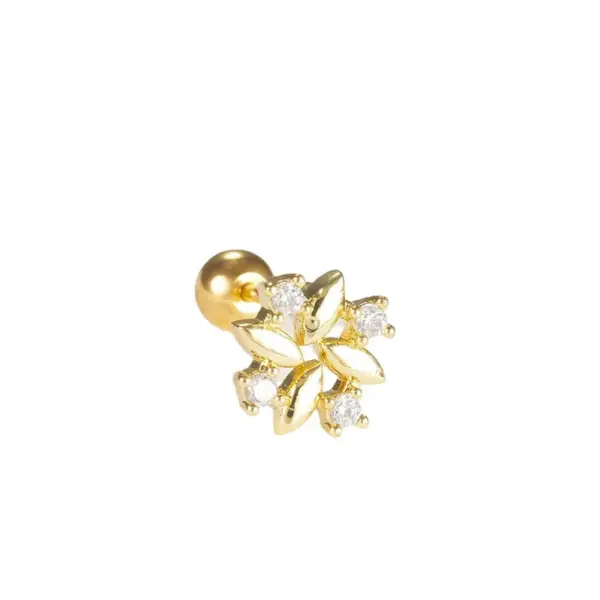 Wholesale 1 Piece Elegant Classic Style Geometric Bee Plating 304 Stainless Steel Artificial Pearls Zircon Drop Earrings Ear Studs