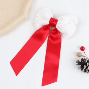 White + red ribbon
