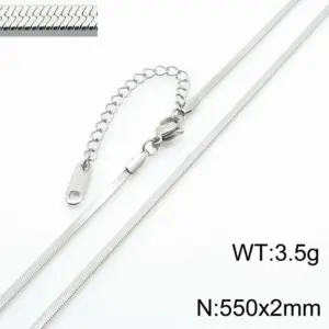 Silver 2mm55 5cm