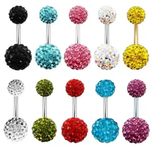 White Rose Gold Pole 5*8