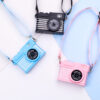 Wholesale 1688 Cotton Doll Smiley Face Strap Webbing Luminous Sound Camera Pendant Ppy Mini Camera Backpack Bag
