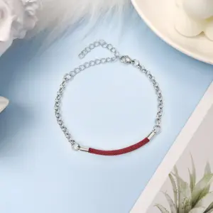 O-Ring Chain Milan Rope Wine / Red