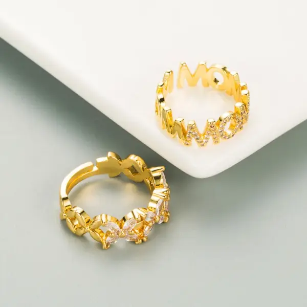 Wholesale Fashion Geometric Copper Artificial Gemstones In Bulk