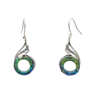 2 Color earrings-E120B