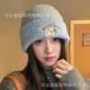 Wholesale Cute puppy embroidered warm woolen hat