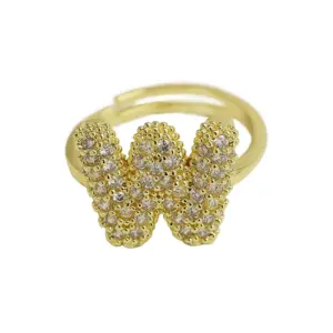 Gold Ring W / Adjustable opening