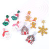 Wholesale Christmas earring Santa Claus Christmas tree OLY Exclusive