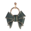 Wholesale Internet Celebrity pular Light Luxury Women's Multi-Color Fashion Imitation Leather Bow Mobile Phone Decoration Car Keychain Pendant