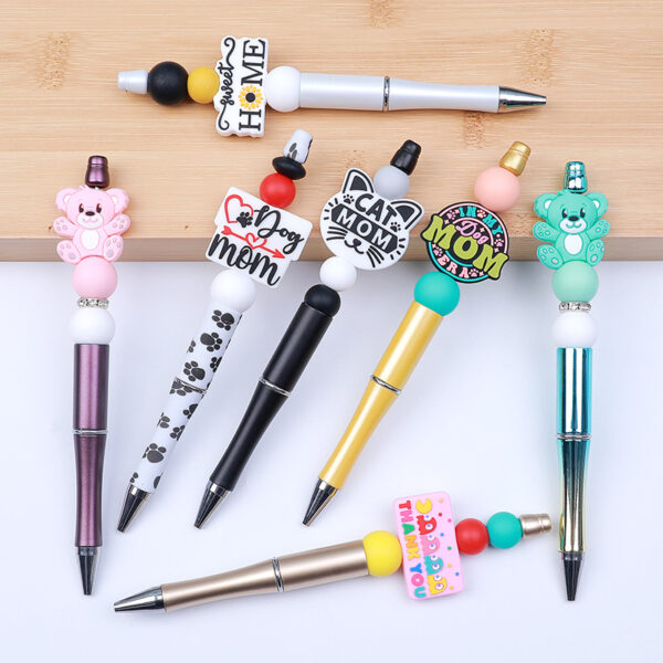 oly-7f31e67bd173a1e4fe121e6d1df2ad8b Wholesale 20pcs/pack MOM Series DIY Baby-Grade Silicone Beads