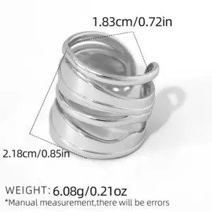 Silver / One Size / 1 Piece