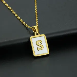 Square White Shell S