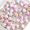 Wholesale 10pcs 16mm round beads ins wind diy beads