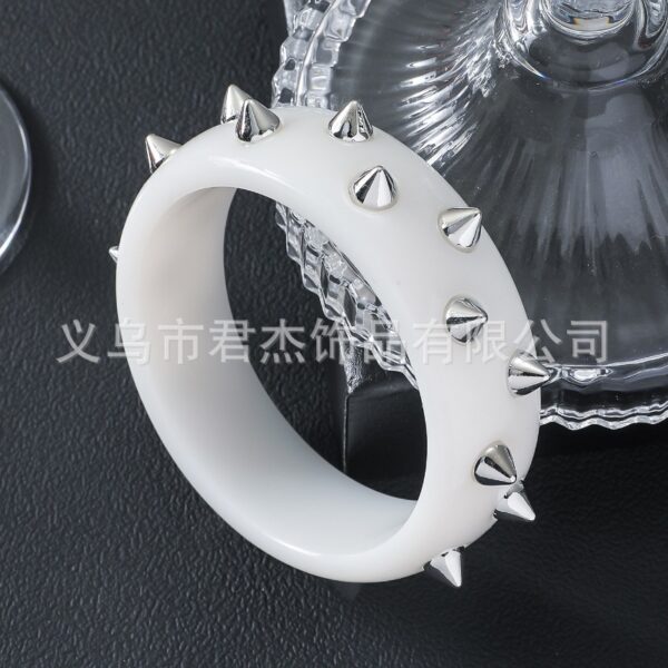 oly-7f5f0a70e8994249820ea990000c7c66 Wholesale Trendy and domineering punk rivet spike bracelet