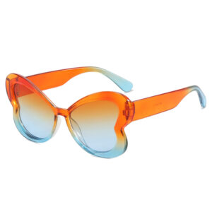 Upper Orange and Lower Blue