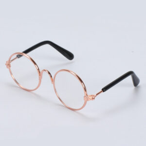 8CM / gold frame white film