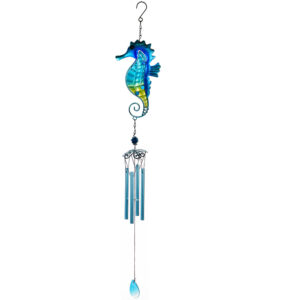 2502 seahorse wind chime tube / White box boxed