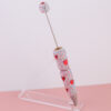 oly-7fa16bc7edad8082ab11a6cf777d0016 Wholesale Cross-border Live Hot Selling Colorful Love Heart Zircon Diamond Pen Ceramic Mud Full Diamond Beaded Pen DIY Beaded Aessories