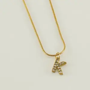 Gold Letter K / 18K