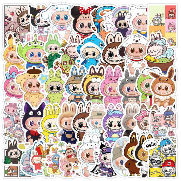 Wholesale 50 cute graffiti stickers waterproof decorative stickers