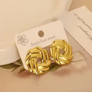 Gold Earrings003 / 18k