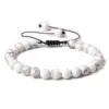 Fashion Solid Color Natural Stone Beaded Bracelets