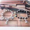 Wholesale Multi-layer pearl bead chain bracelet Diamond bone inlaid zirconium love bracelet niche design sweet cool all-match bracelet