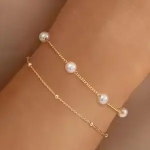 Gold Pearl XIAO MI Bead Bracelet