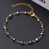 Wholesale Ethnic Style Classic Style Artistic Devil's Eye Heart Shape Simple 304 Stainless Steel 18K Gold Plated Bracelets In Bulk