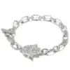Wholesale PVD Coated 18K Gold Plated Geometric Titanium Steel Fashion Waterproof Non Tarnish Bracelets