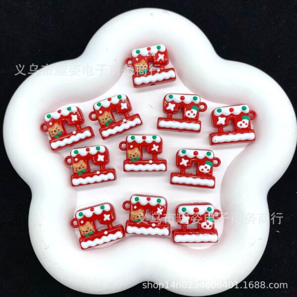 Wholesale Hand-painted beads on a sewing machine