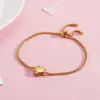 Wholesale PVD Coated 18K Gold Plated Constellation Titanium Steel Waterproof Non Tarnish Titanium Steel Bracelets