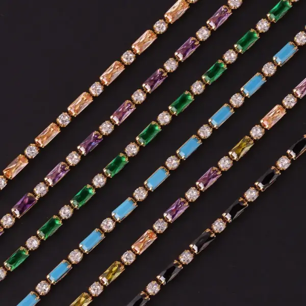 Wholesale Retro Geometric Copper Bracelets Necklace In Bulk