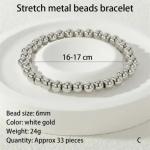 BR0841-White K Color-6mm