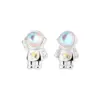Wholesale Fashion Technology Copper Plating Ear Studs 1 Pair