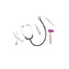 Wholesale 1:12 doll house accessories dollhouse mini medical appliance earpiece simulation stethoscope model