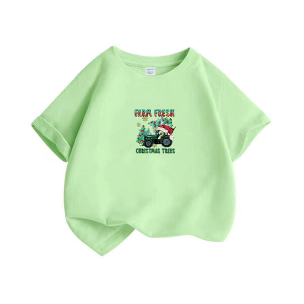 Wholesale Cartoon Dinosaur Christmas Hot Stamping Small Pattern T-Shirt Printing Hot Stamping Hot Stamping Washable Heat Transfer Logo