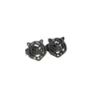 Wholesale PVD Coated 18K Gold Real Gold Plated Tiger 304 Stainless Steel Fashion Waterproof Non Tarnish Earrings