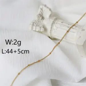 Clip Bead Necklace