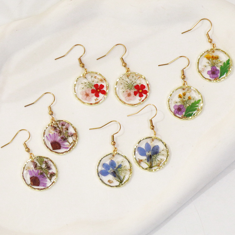 Wholesale Moon Flower Series Earrings