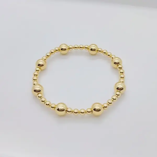 Basic Classic Style Geometric Copper Bracelets In Bulk