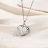 Wholesale PVD Coated Real Gold Plated Heart Shape 304 Stainless Steel Basic Retro Classic Style Waterproof Non Tarnish 304 Stainless Steel Pendant Necklace