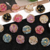 Wholesale Stars Moon Full Diamond Beads