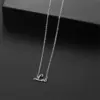 Wholesale PVD Coated 18K Gold Real Plated Letter Constellation 201 Stainless Steel Modern Style Classic Waterproof Non Tarnish Pendant Necklace