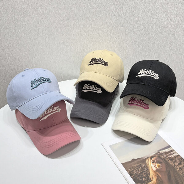 oly-80dcc5f39a0ebb2c64c6ef49cbdbedd8 Wholesale Autumn Korean style baseball cap women's all-match face-looking small casual soft top hat big head circumference peaked cap fashion