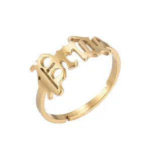 Prince Ring Gold / Adjustable Opening