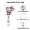 oly-80f02e93515b8e4b0c4928963f277f63 Wholesale Monster Medical Student & Nurse Retractable Buckle Badge Reels OLY Exclusive