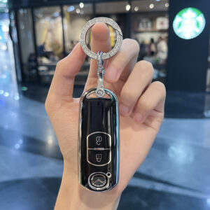 Mazda B- Smart 2 Key [Black Single Shell] + Diamond Ring