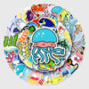 Wholesale 50 marine INS wind cartoon graffiti stickers laptop car trunk waterproof decorative stickers