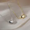 Wholesale PVD Coated 18K Gold Plated Geometric 304 Stainless Steel Basic Classic Style Waterproof Non Tarnish 304 Stainless Steel Necklace