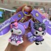 Wholesale Sanrio Kulomi Keychain Book Pendant Cute Doll Couple Gift Car Key Chain Hanging Small Gift